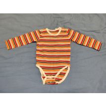 Äp Body 68-74cm punaraidallinen uusi