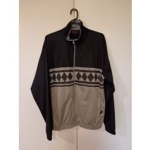 Verkkatakki L Musta Hopea