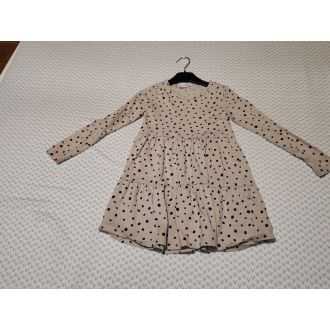 Pitkähihainen mekko 122cm