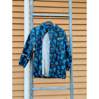 Sadetakki 116cm sininen