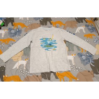 Paita 122-128cm Trikoopaita onni Uusi